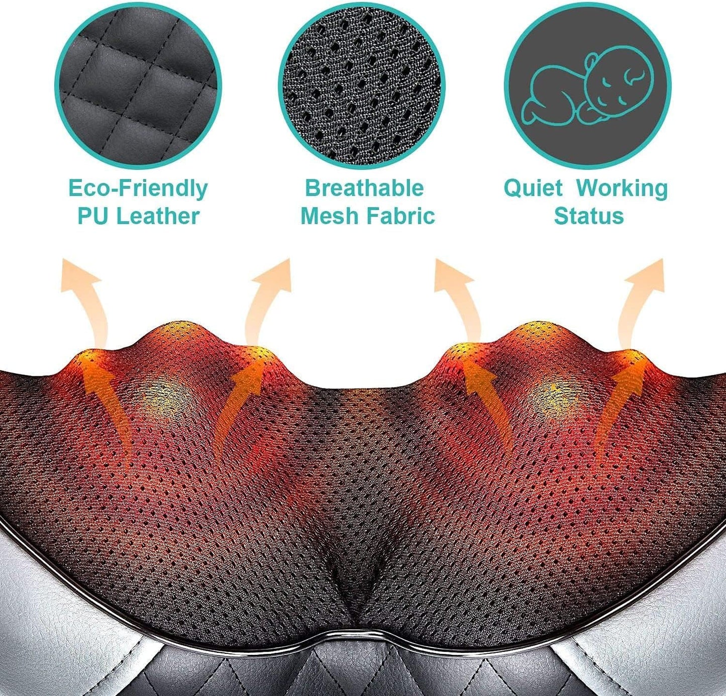 Medcursor Neck Shoulder Massager with Heat (No Battery)