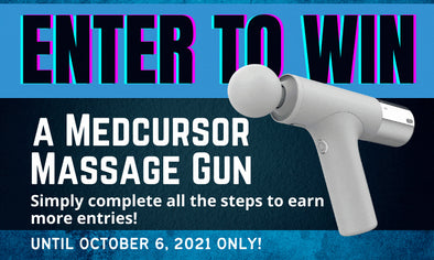 Win A Medcursor Percussion Massage Gun