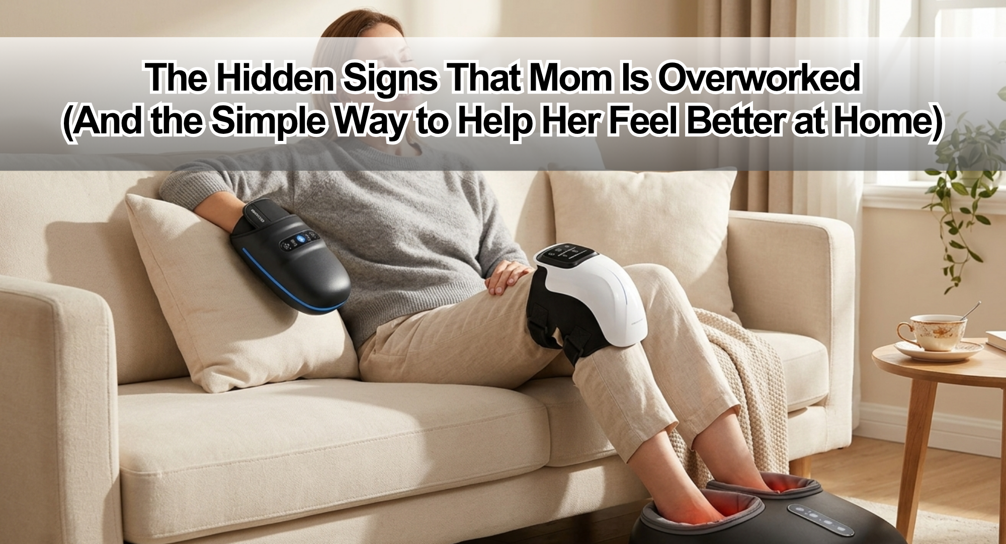 The Hidden Signs That Mom Is Overworked (And the Simple Way to Help Her Feel Better at Home)