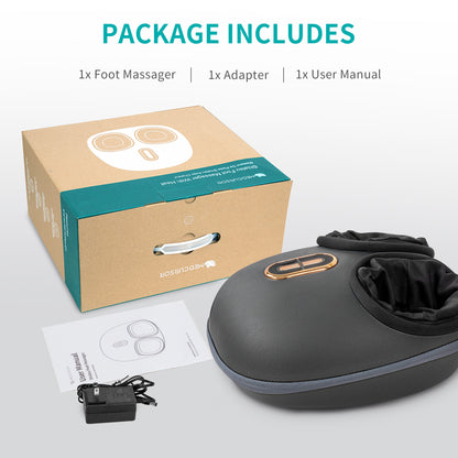 Medcursor Shiatsu Foot Massager Machine (Black)