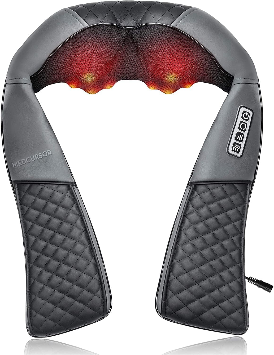 Medcursor Neck Shoulder Massager with Heat (No Battery)