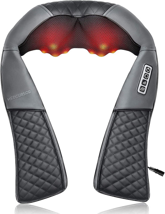 Medcursor Neck Shoulder Massager with Heat (No Battery)
