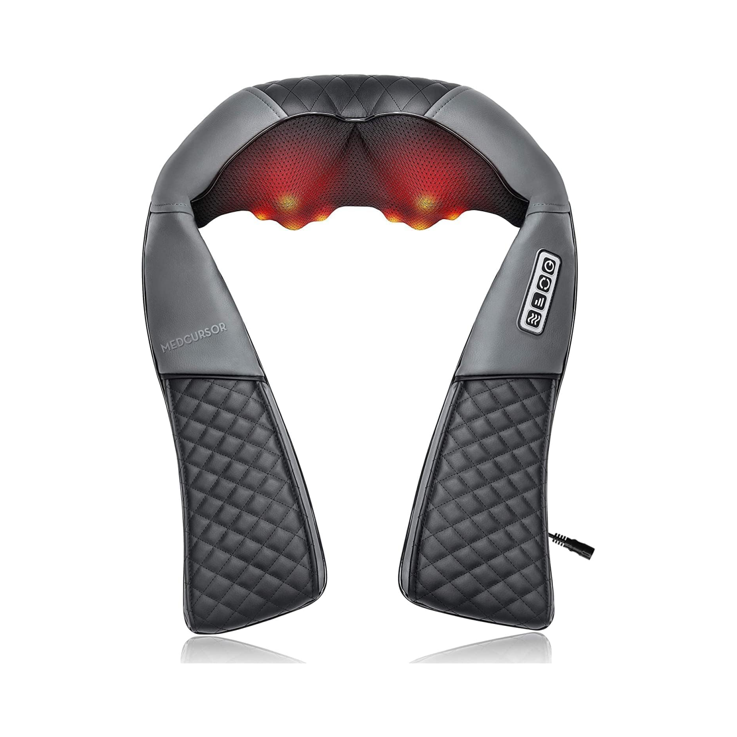 Medcursor Neck and Shoulder Massager with Heat (No Battery)