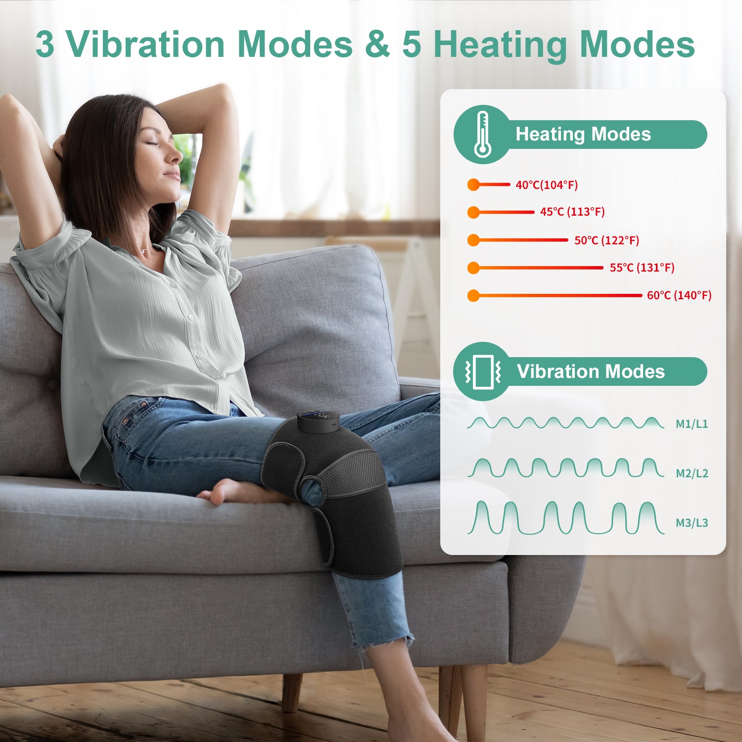 Medcursor Heated Knee Massager