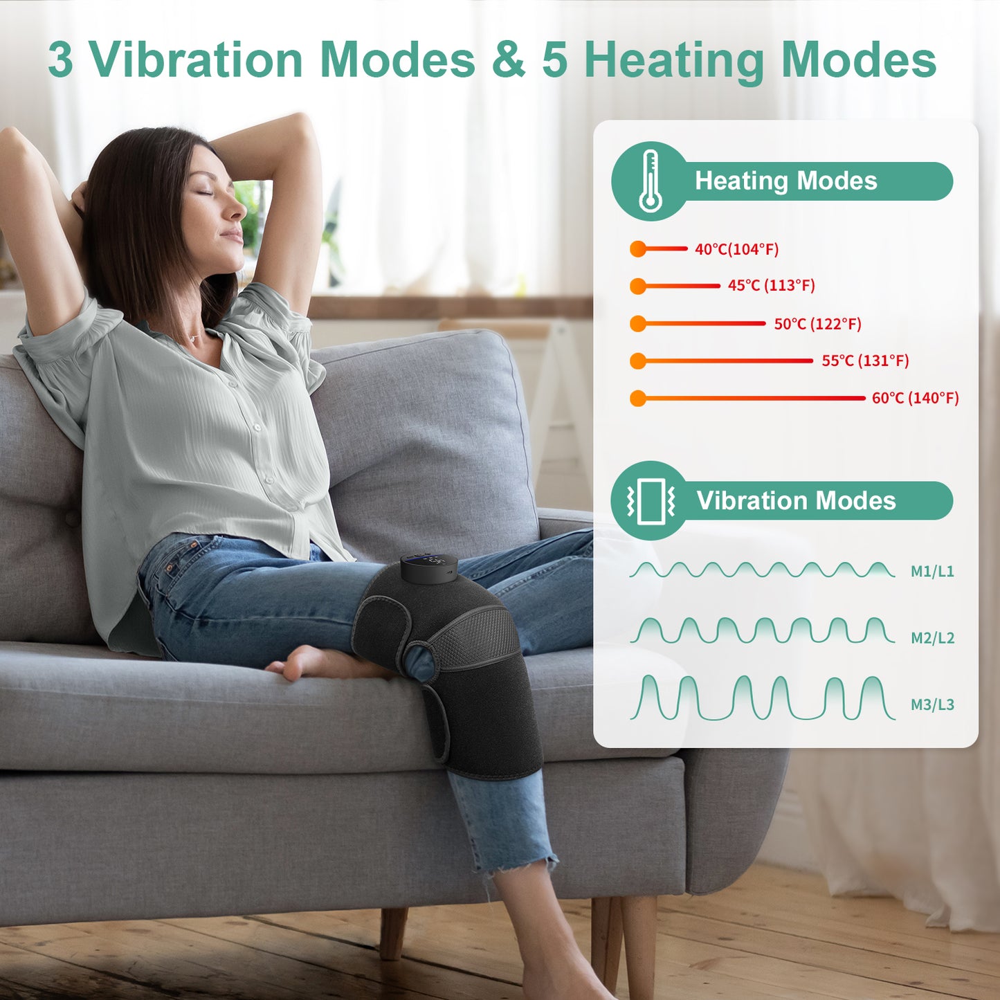 Medcursor Heated Knee Massager
