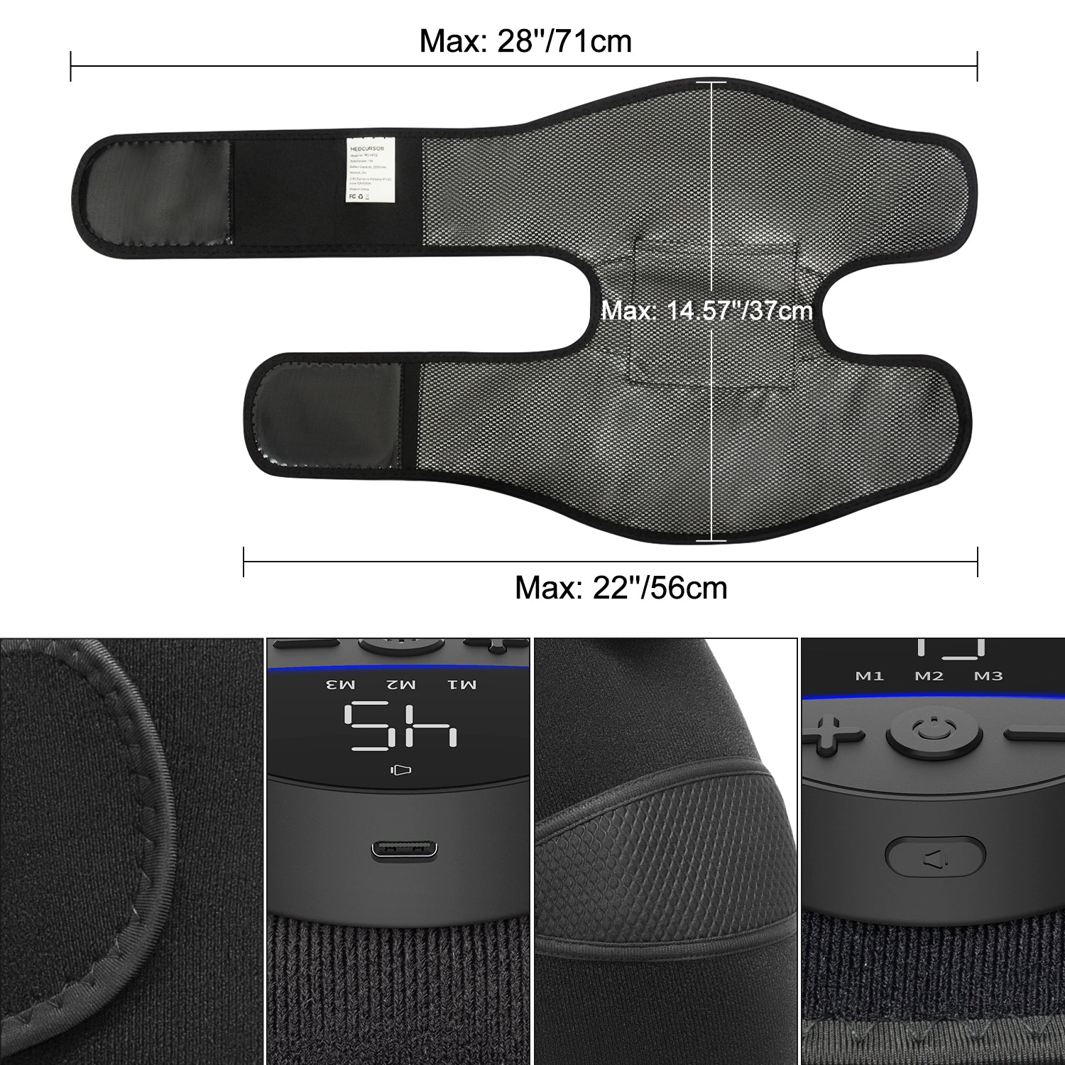 Medcursor Heated Knee Massager