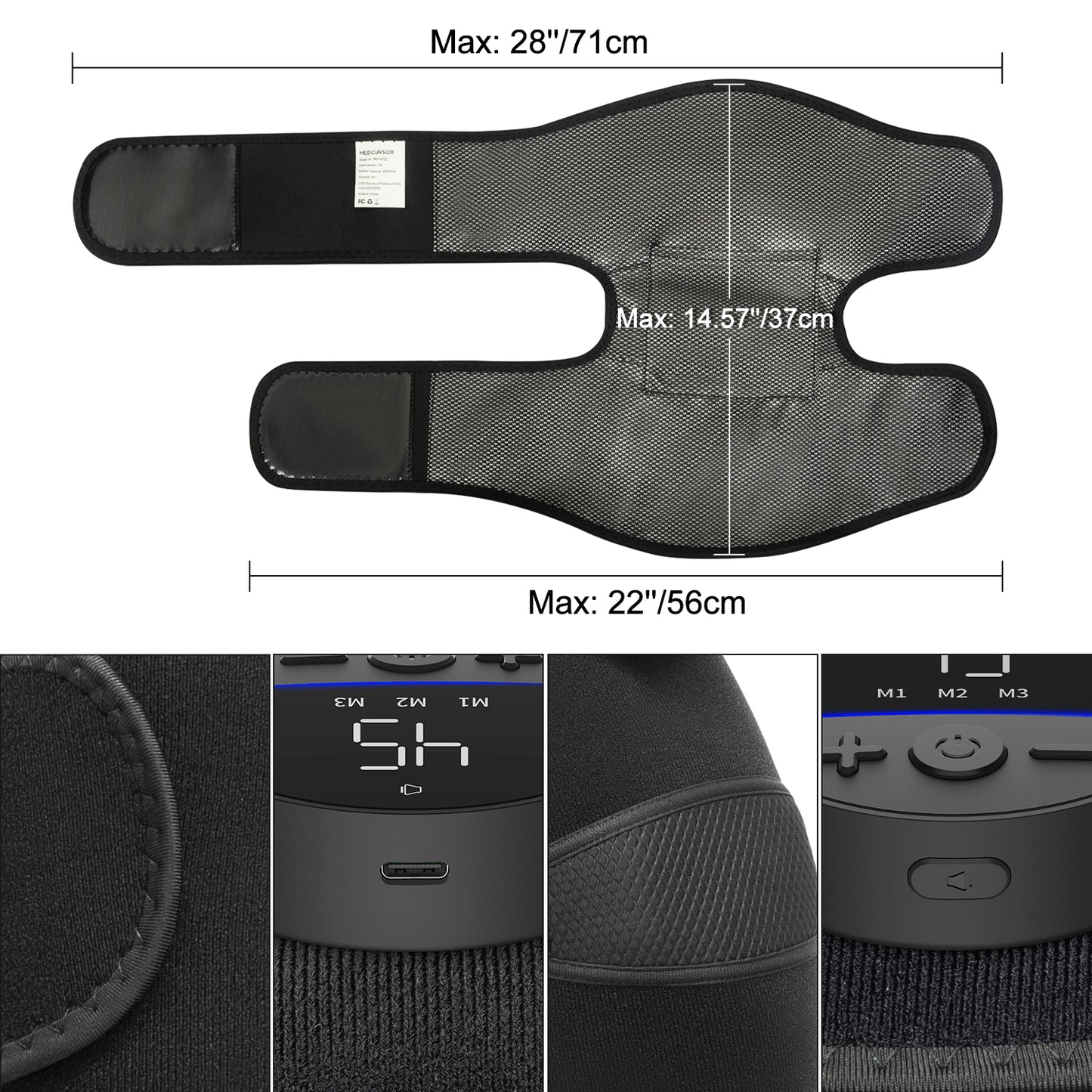 Medcursor Heated Knee Massager