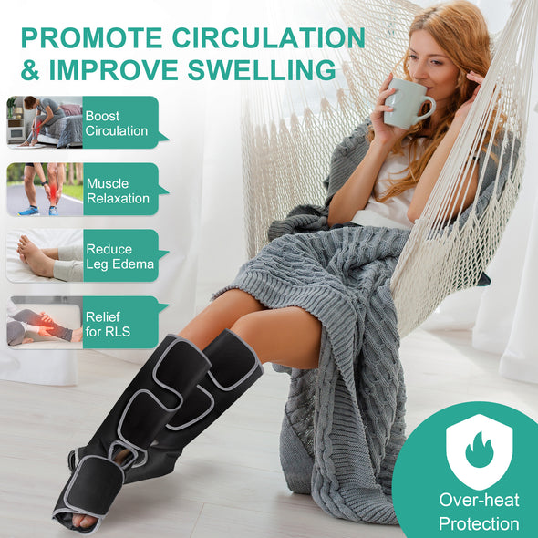 Medcursor Air Compression Leg Massager for Circulation