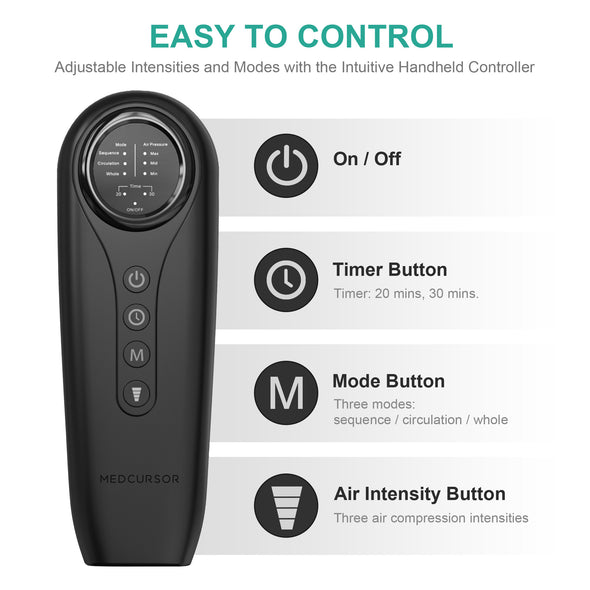 Medcursor Air Compression Leg Massager for Circulation