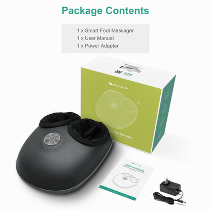 Medcursor SmartFoot Massager Machine with Heat, Deep Kneading Massager